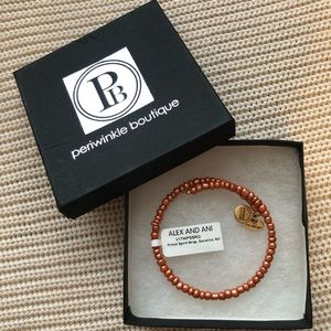 ALEX AND ANI Primal Spirit Wrap Beaded Bracelet, Coral, Brand-New with Tag!
